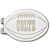 Indianapolis Colts Sliver Plated Laser Engraved Money Clip