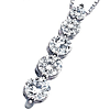 1/4 CT TW Journey Diamond Pendant G-I / I2-I3 with Chain