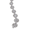 1/10 CT TW Journey Diamond Pendant G-I / I2-I3 with Chain