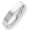Platinum Flat Band 4mm