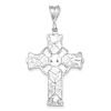 2 1/4in Celtic & Iona Cross - Sterling Silver