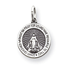 Miraculous Medal 5/8in - Sterling Silver