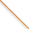 1.5mm Curb Chain - 14k Yellow Gold