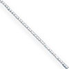 Baby Box Chain .5mm - Sterling Silver