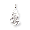 Sterling Silver Praying Hands Charm