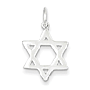 Star Of David Charm 5/8in - Sterling Silver