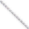 Diamond-cut Rope Chain 1.75mm - Sterling Silver