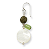 Multi Gemstone Earrings - Sterling Silver