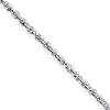 Loose Rope Chain 1.95mm - Sterling Silver