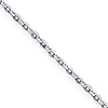 Long Link Rolo Chain 1.6mm - Sterling Silver