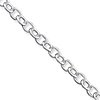 Fancy Rolo Chain 6.25mm - Sterling Silver