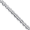 7in Rolo Chain 3.65mm - Sterling Silver