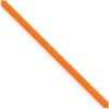 Sterling Silver 16inch 2mm Tangerine Rubber Cord Necklace