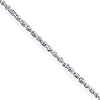 Fancy Chain 1mm - Sterling Silver