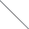 4-Sided Mirror Box Chain .7mm - Sterling Silver