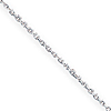 Fancy Chain .5mm - Sterling Silver