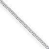 Curb Chain 1mm - Sterling Silver