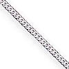 24in Curb Chain 1.25mm - Sterling Silver