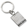 Stainless Steel Brushed & Polished Key Chain