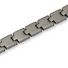 Titanium Brushed Bracelet 8.5in
