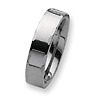 6mm Tungsten Ring with Facets