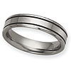 6mm Tungsten Ring with Grooves