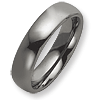 Domed 6mm Tungsten Band