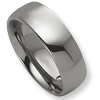 8mm Tungsten Ring with Oval Center