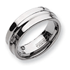 8mm Tungsten Ring with Raised Center