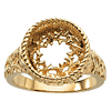14k Crown of Thorns Ladies Ring
