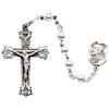Sterling Silver Bead Rosary