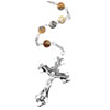 Lace Agate Bead Rosary