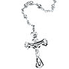 Sterling Silver with Classic Bead Rosary