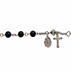 Black Onyx Rosary Bracelet