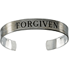 Antiqued Forgiven Cuff Bracelet