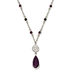 Baltimore Ravens Crystal Logo Necklace