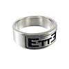 ETTE 7mm Antiqued Ring - Sterling Silver