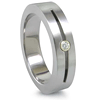 5mm Titanium Ring with Groove - Clearance