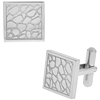 Cobblestone Cross Pendant - Stainless Steel