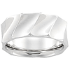 8mm Sculpted Wedding Band