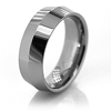 Knife Edge 8mm Tungsten Band