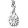 Citadel Bulldogs 3/4in Sterling Silver Pendant