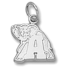 Alabama Crimson Tide 3/8in Sterling Silver Elephant A Pendant