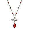 University of Arkansas Crystal Logo Necklace