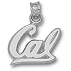 Cal Berkeley Golden Bears 5/8in Sterling Silver Pendant