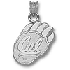 Cal Berkeley Golden Bears 5/8in Sterling Silver Claw Pendant