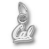 Cal Berkeley Golden Bears 3/16in Sterling Silver Pendant