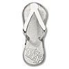 Central Florida 1in Flip Flop Pendant Sterling Silver