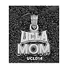 UCLA Bruins 3/8in Sterling Silver UCLA MOM Pendant