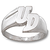 Dayton Flyers Men's Ring - Sterling Silver